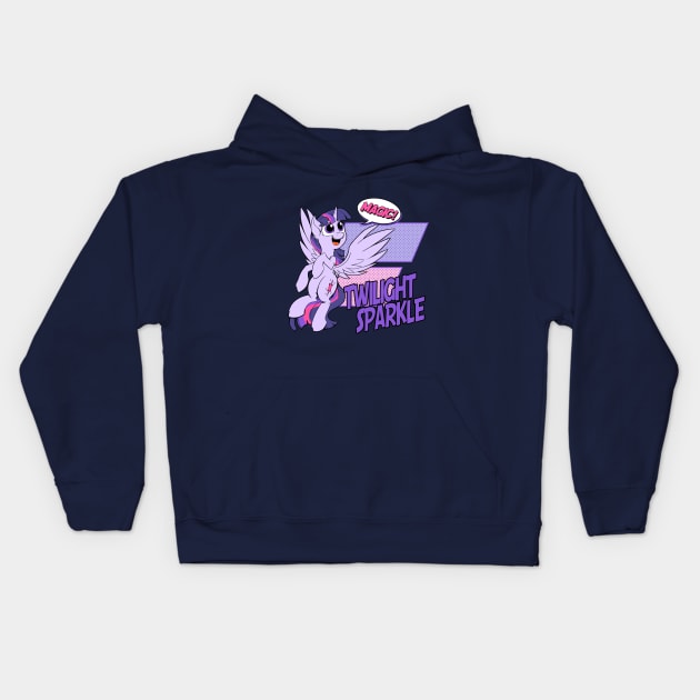 Twilight Pop Art Kids Hoodie by Natsu714